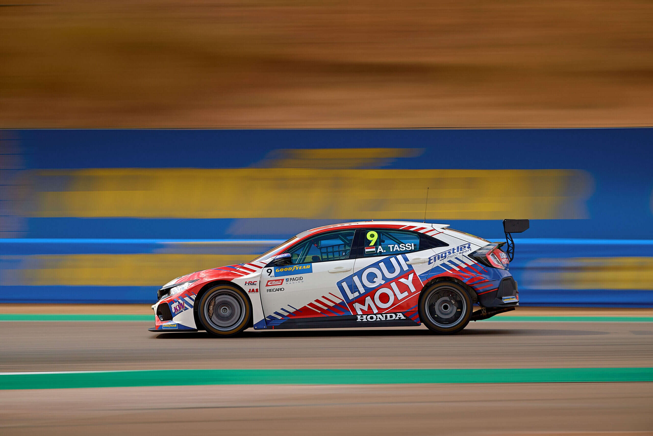 2022 EVENT: WTCR Race of Spain TRACK: Motorland Aragon TEAM: Liqui Moly Team Engstler CAR: Honda Civic TypeR FK8 DRIVER: Attila Tassi